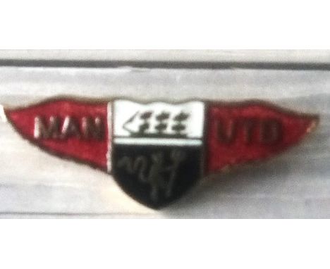 VINTAGE MANCHESTER UNITED 'WINGS' BADGE
