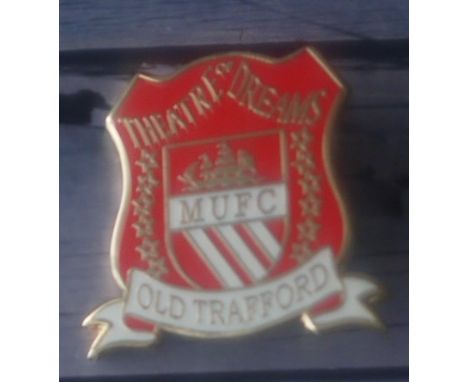 MANCHESTER UNITED VINTAGE BADGE