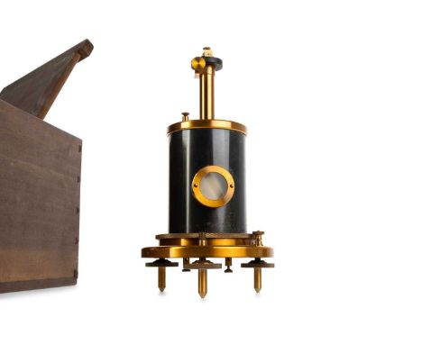 THE CAMRIDGE SCIENTIFIC INSTRUMENT CO LTD, GALVANOMETER, EARLY 20TH CENTURY  stamped maker's marks and numbered 8051, lacquer