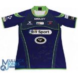 Quirky! Welsh Assembly XV v WRU President's XV Rugby Jersey: Spare Assembly issue Dragons fully-