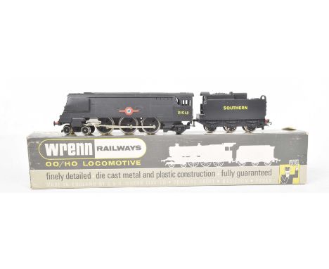 A boxed Wrenn Railways '00 / HO' gauge 4-6-2 locomotive 21C13 'Blue Funnel'With six wheel tender in black Southern livery W22