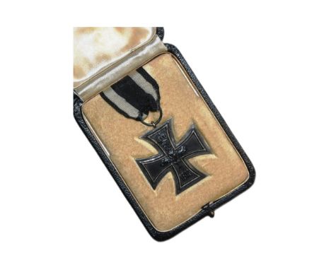 An original WWI First World War Imperial German / Prussian Army Iron Cross, 2nd Class. Three part construction with iron core