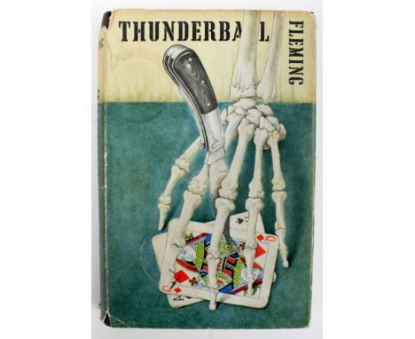 A first publication 1961 Ian Fleming 'Thunderball', with dust cover (some wear to dust cover) 