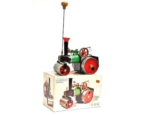 Mamod: A Mamod Live Steam Roller SR 1a, complete within original box with packing (also including two packs of Fuel Tablets)