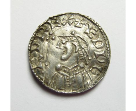 Edward The Confessor, Expanding Cross Type Penny, Wilton (1050-1053)Light issue, Thorketill at Wilton+ ĐVRCIL ON PILTVGood Ve