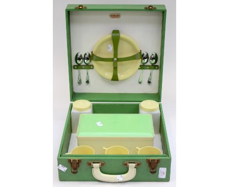 A Sirram cased picnic set, with contents, dating from circa 1950s 