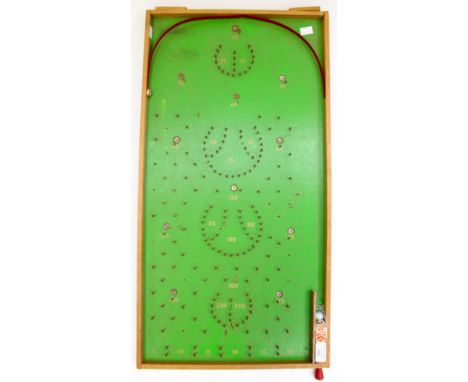A bagatelle board with marble, by Toyworks of Marlow