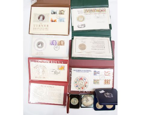 Silver Proof Crown medal 'Montgomery 1976' CU/NI 'Royal Salute' 1977 Crown medals cased set of four, Austin Motor Company Gol