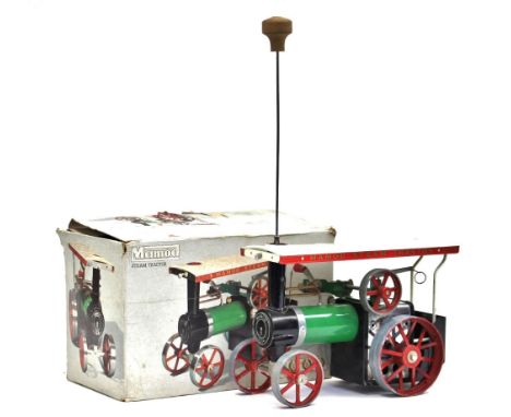 Mamod: A Mamod Live Steam Tractor, T.E.1A, within original box.