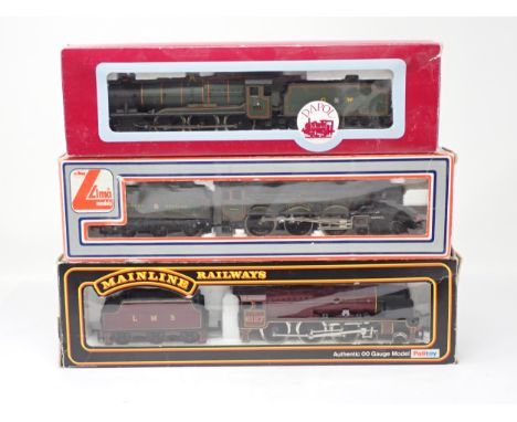 A boxed Mainline 00 gauge Parallel boiler Scot Locomotive 'Old Contemptibles', a boxed Dapol 4-6-0 'County of Worcester' and 