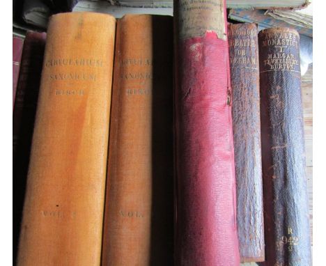 Manual of Gloucester literature, 3 volumes, Cartularuim Saxonicum, 2 volumes; together with other local historical books, 14 