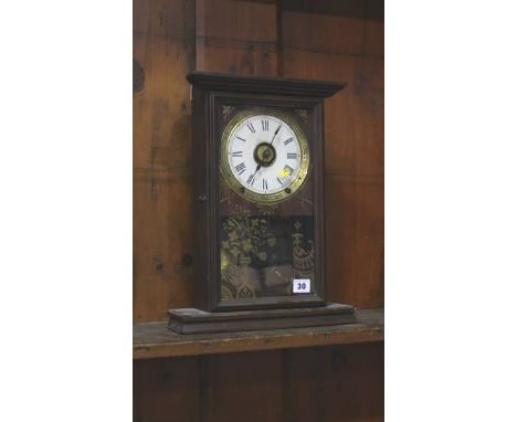 A Seth Thomas mantle clock