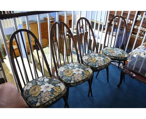 Four Ercol chairs