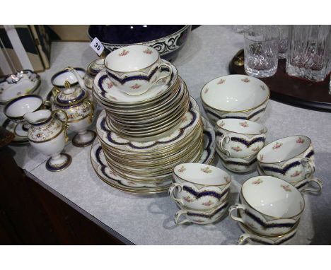 Part Noritake and a part Crown Staffordshire tea set