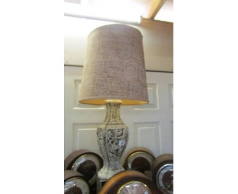 A table lamp with shade, COLLECT ONLY.