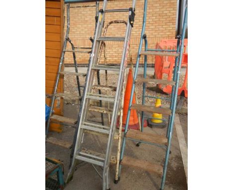 Four step ladders, COLLECT ONLY.