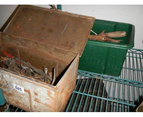 Two boxes of tools, COLLECT ONLY.