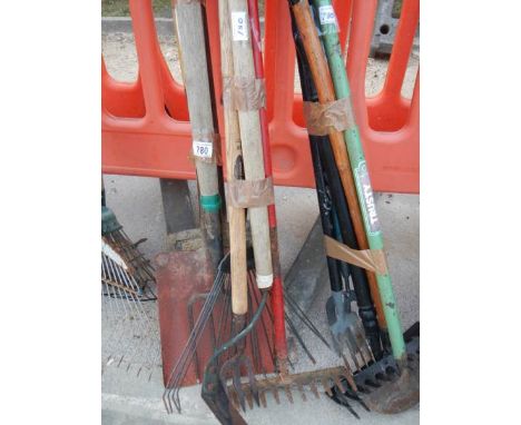A quantity of garden tools , COLLECT ONLY.