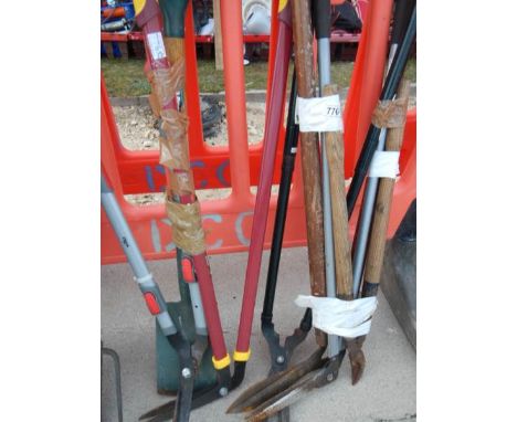 A quantity of garden tools , COLLECT ONLY.