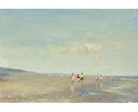 Edward Seago, RWS, RBA (British, 1910-1974)On The Beach, Waxham Norfolk signed 'Edward Seago' (lower left), bears title (on t