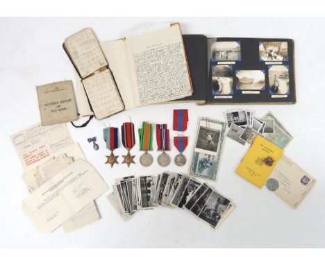 A FASCINATING COLLECTION OF ITEMS PERTAINING TO THE SERVICE OF SIGNALMAN HENRY McCULLOCH WHILST STATIONED IN BURMA DURING WW2