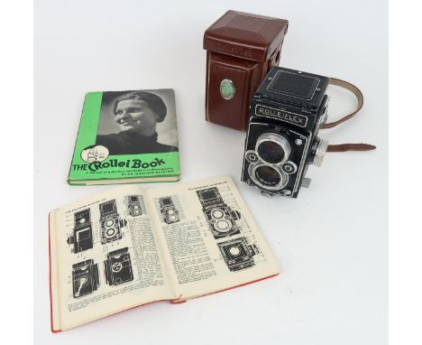 A FRANKE &amp; HEIDECKE ROLLEIFLEX TWIN LENS REFLEX CAMERA Serial no. 1473847, fitted with a Carl Zeiss Tessar lens (no. 1397