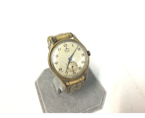 A mid 20th century manual winding ActuA 15 rubis watch. Seen working.Postage B