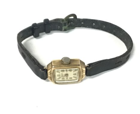 9ct gold ladies Rotary watch NO RESERVE