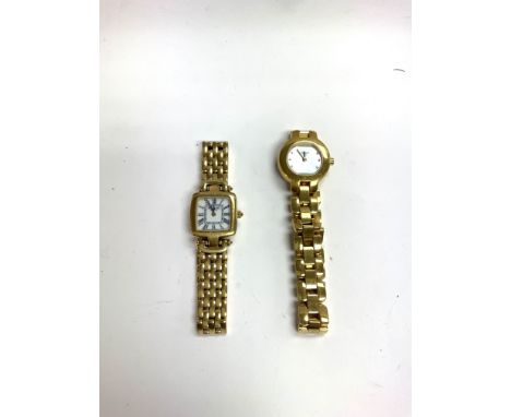 One ladies Raymond Weil watch, seen working And one ladies Tissot watch also seen working. Shipping category A.