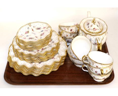 Royal Crown Derby Antoinette part tea service 