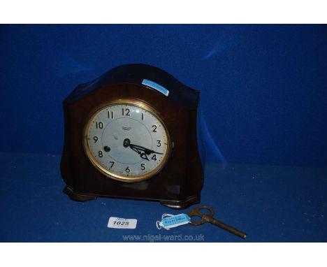 A 1930's Smiths Bakelite Mantle Clock