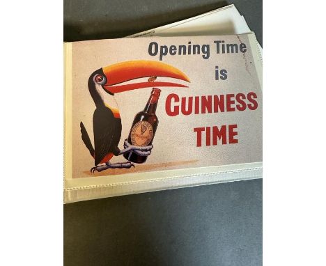 An album of vintage Guinness postcards 