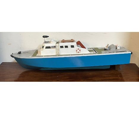 A model rescue boat (70cm x 24cm)