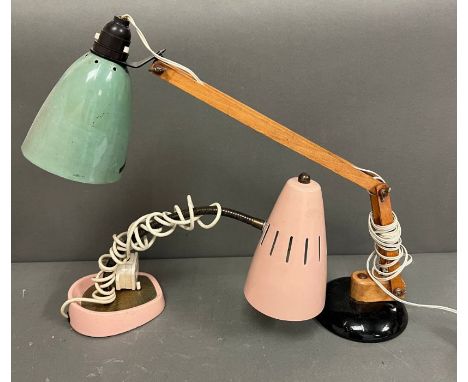 Two vintage Anglepoise lamps 