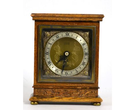 An Elliott of London mantel clock, retailed by Fattorini & Sons