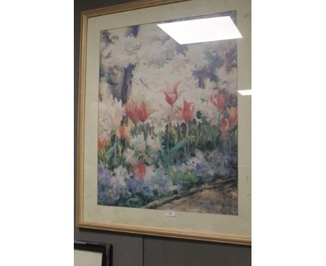 THREE MODERN FRAMED AND GLAZED PRINTS