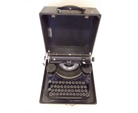 An early 20th century Underwood typewriter