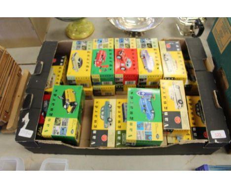 Box of Boxed Vanguard Model Cars