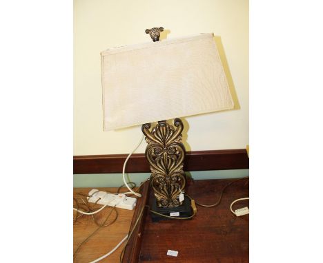 Ornate table lamp