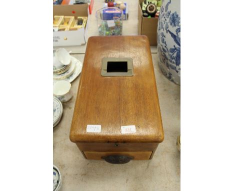 Vintage Mahogany Till