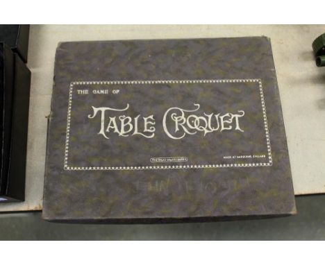 Chad Valley table croquet game