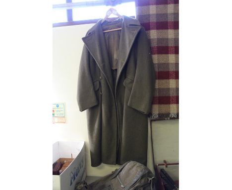 1946 Green British Army overcoat