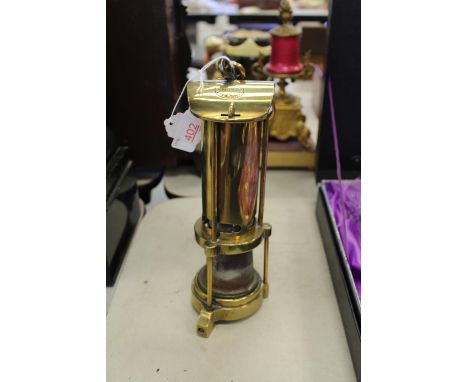 S Routledge & Johnson miners lamp