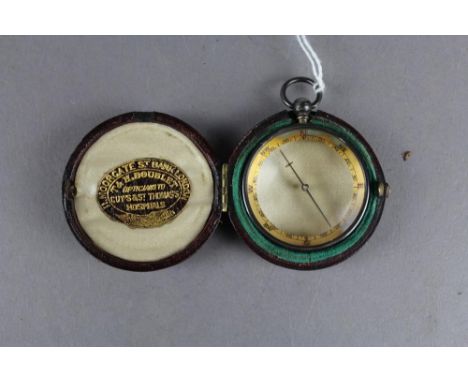 Pocket compass in case by T & H Doublet