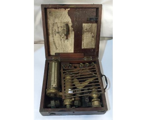 "Richards Patent Steam-Engine Indicators" by Bought of Joseph Casartelli, Market Street, Manchester.