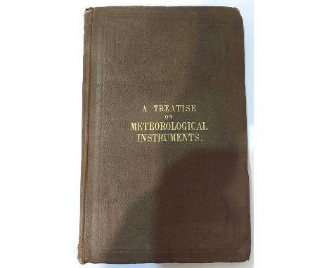 NEGRETTI &amp; ZAMBRA - A Treatise on Meteorological Instruments, 1864