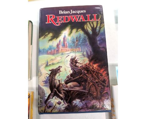 Brian Jacques, 'Redwall' First Edition hard back with dust jacket, Hutchinson 1986