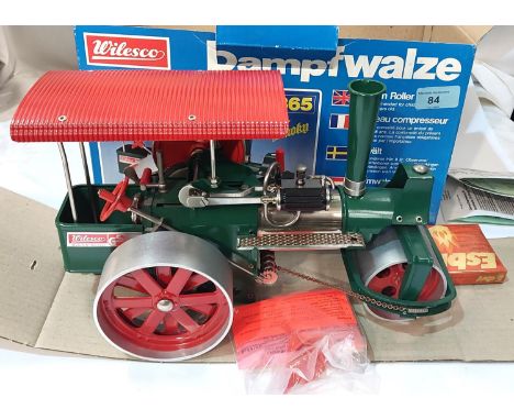 A WILESCO D365 Old Smoky live steam, steam roller,&nbsp; original box unopened.