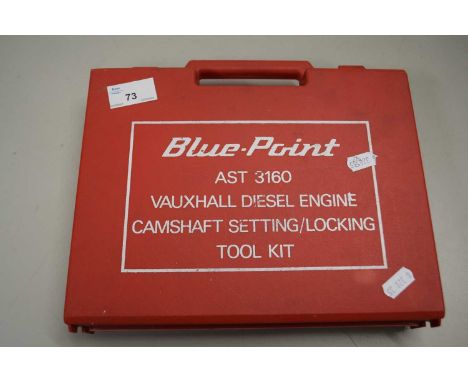 BLUE POINT VAUXHALL DIESEL ENGINE CAM SHAFT SETTING/LOCKING TOOL KIT