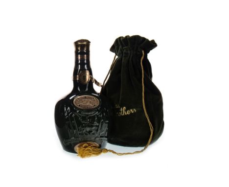 CHIVAS REGAL ROYAL SALUTE 21 YEARS OLD - EMERALD FLAGON Blended Scotch Whisky 75cl, 40% volume.